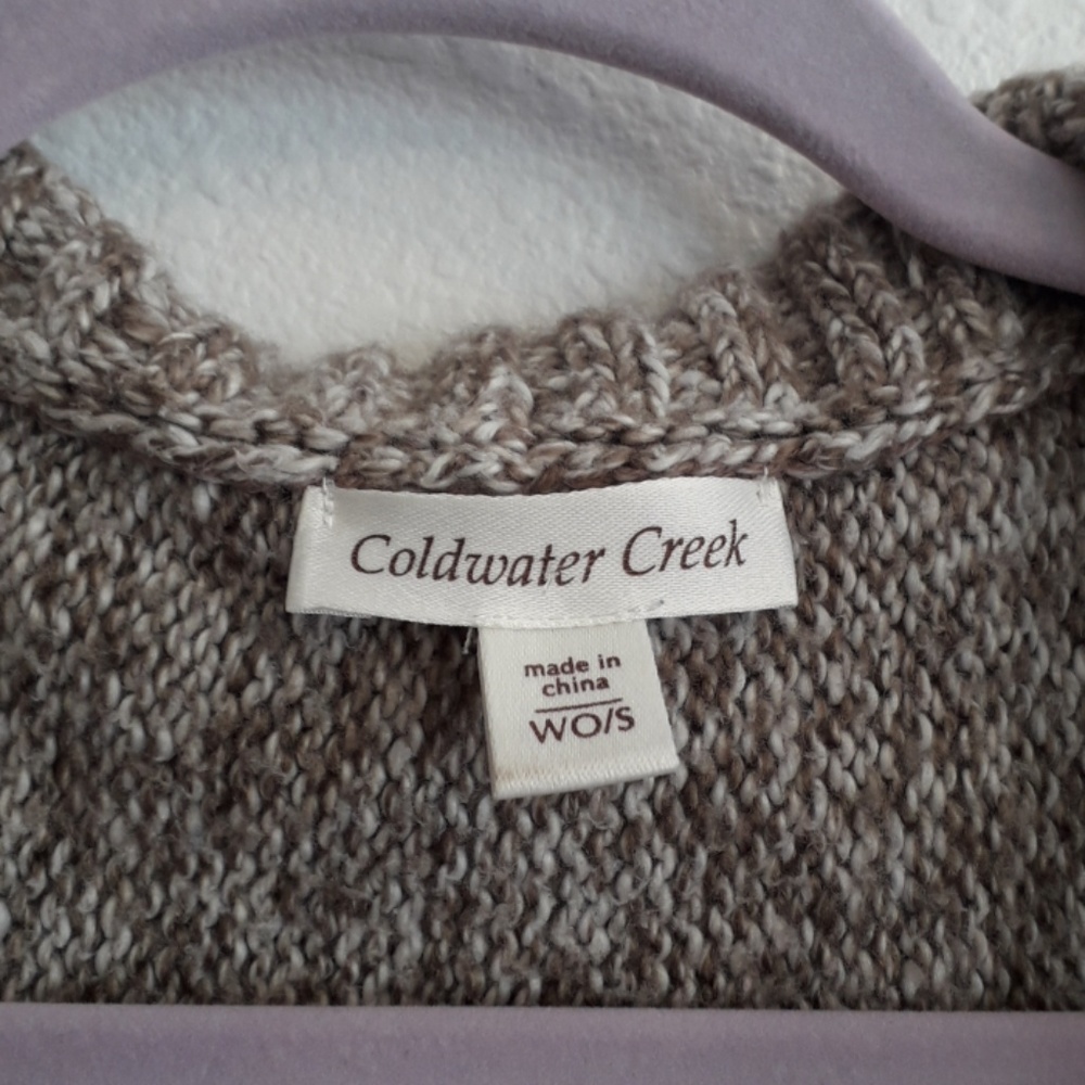 Coldwater Creek Cardigan Sweater Vest - Picture 2 of 8